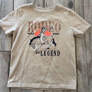 Tan Rodeo Legend Kids T-Shirt